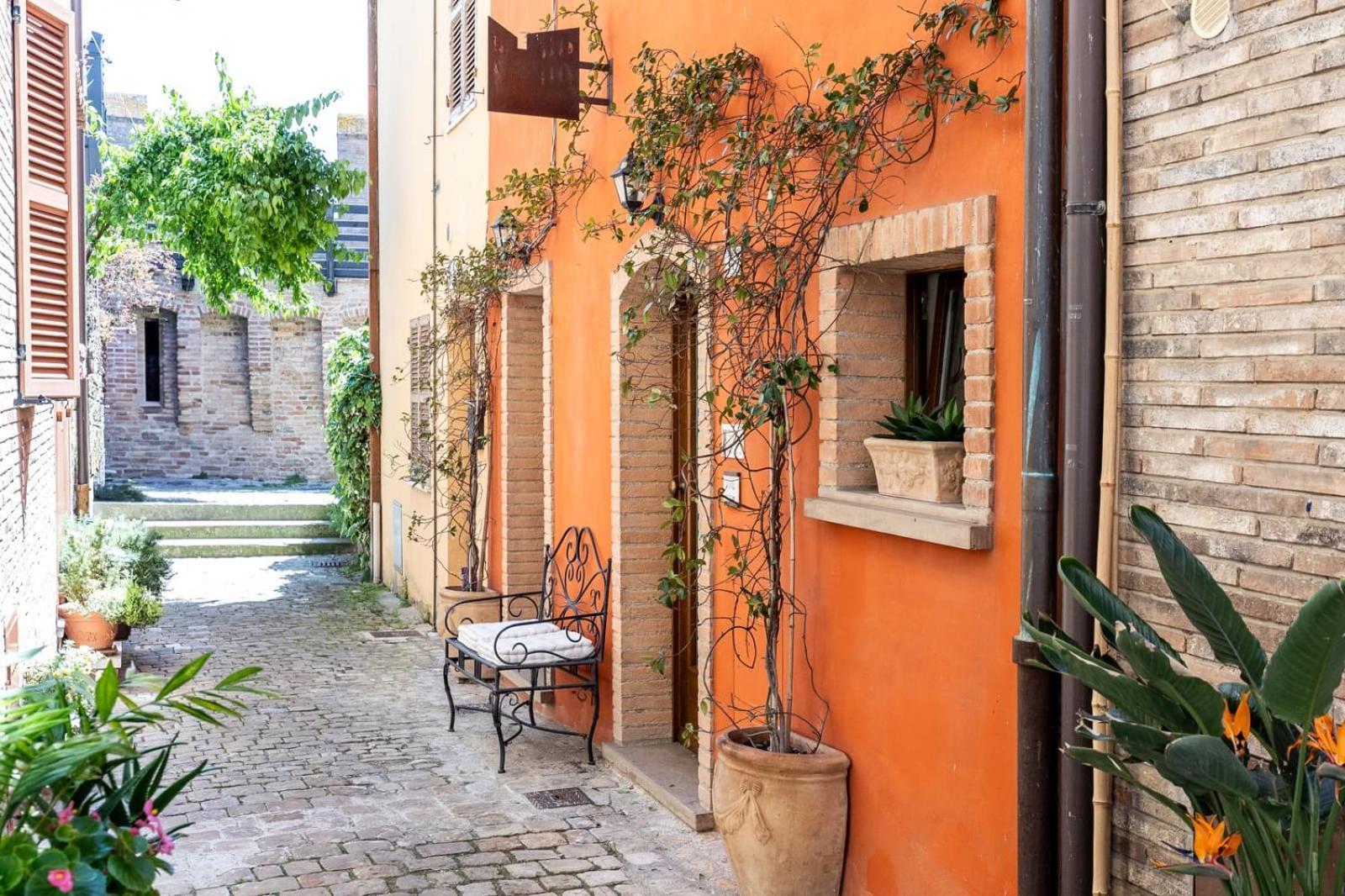 Historic Resort La Loggia Gradara Esterno foto